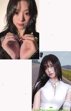 WE GO UP QQ MUSIC AHYEON photocard image