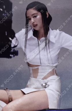 DEADLINE SILVER Ver./GRAY Ver. KTOWN4U JENNIE photocard image