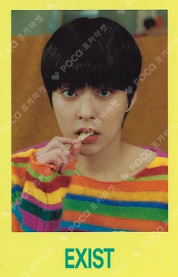 EXIST FOLDING PHOTO CARD XIUMIN photocard image