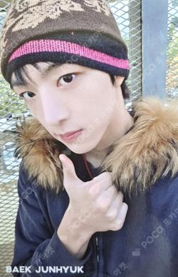 PUSH BACK TOWER RECORDS BAEKJUNHYUK photocard image