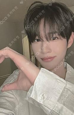 CLOSE YOUR EYES 1ST FANMEETING [CLOSER MOMENTS] IN SEOUL SLOGAN TOWEL Sung Min Kim photocard image