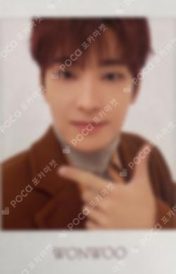 SEVENTEEN 2020 WINTER TRADING CARD WONWOO photocard image