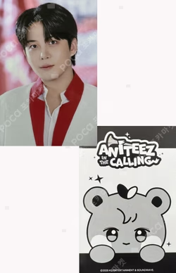 ATEEZ X ANITEEZ POP-UP EXHIBITION & STORE ANITEEZ IN THE CALLING FACE POUCH BAG