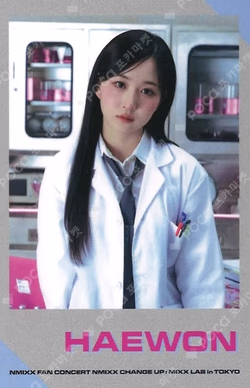 NMIXX 2ND FAN CONCERT NMIXX CHANGE UP : MIXX LAB in TOKYO RANDOM PHOTO CARD HAEWON photocard image