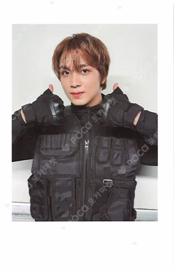 NCT 127 4TH TOUR NEO CITY : SEOUL - THE MOMENTUM POSTCARD + POLAROID SET HAECHAN photocard image