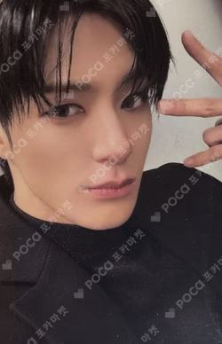 BOTH SIDES EVIDENCE Ver. BLACK Ver. JENO photocard image