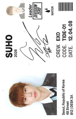 2026 SEASON'S GREETINGS SUHO photocard image