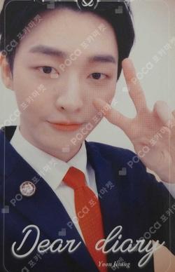 SPECIAL FAN MEETING Dear diary PHOTO CARD & POLAROID SET Yoon Ji Sung photocard image
