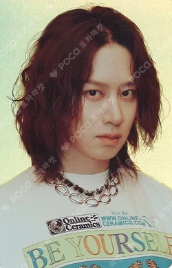 The Road : Keep on Going POSTCARD + HOLOGRAM PHOTO CARD SET HEECHUL photocard image