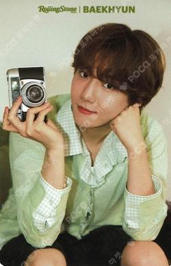 Rolling Stone Korea Special Edition Vol.3 BAEKHYUN photocard image