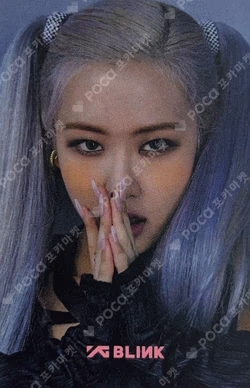 How You Like That Blink Special Kit ROSE photocard image