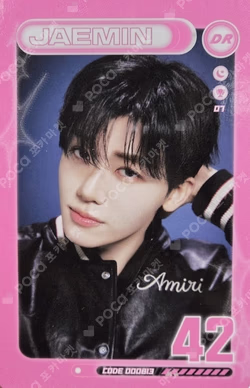 2026 NCT DREAM TOUR [THE DREAM SHOW 4 : FUTURE THE DREAM] FINALE RANDOM TRADING CARD A VER. JAEMIN photocard image