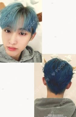 2023 PINK CHRISTMAS ACRYLIC TURNING STAND SET WINWIN photocard image