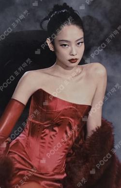 DEADLINE SILVER Ver. KTOWN4U JENNIE photocard image