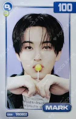 2026 NCT DREAM TOUR [THE DREAM SHOW 4 : FUTURE THE DREAM] FINALE RANDOM TRADING CARD B VER. MARK photocard image