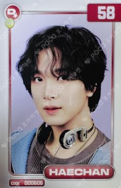 2026 NCT DREAM TOUR [THE DREAM SHOW 4 : FUTURE THE DREAM] FINALE RANDOM TRADING CARD B VER. HAECHAN photocard image