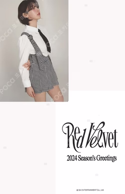 2024 SEASON'S GREETINGS HOTTRACKS WENDY photocard image