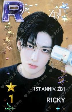 1ST ANNIV. ZB1 RICKY photocard image