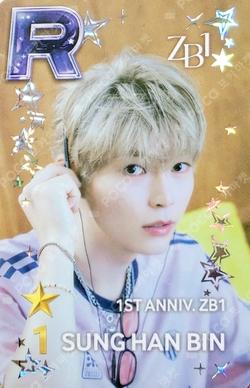 1ST ANNIV. ZB1 SUNG HANBIN photocard image