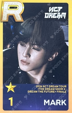 2026 NCT DREAM TOUR [THE DREAM SHOW 4 : FUTURE THE DREAM] FINALE SuperStarSMTOWN MARK photocard image