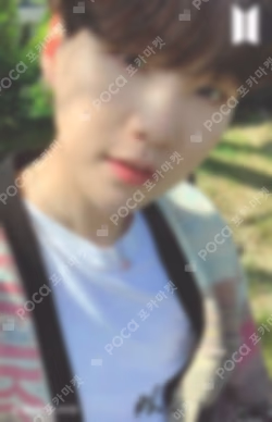 BE BTS LENTICULAR POSTCARD SUGA photocard image
