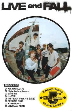 LIVE and FALL Platform Album Nemo ver. LIVE ver. Unit photocard image