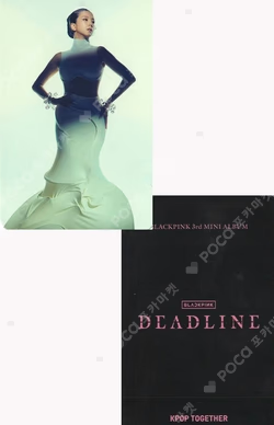 DEADLINE KPOP TOGETHER JISOO photocard image