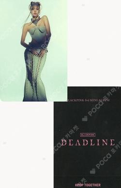 DEADLINE KPOP TOGETHER LISA photocard image