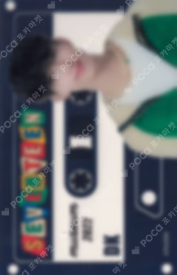 SEVENTEEN museum 2022 TIN CASE CLEAR PHOTOCARD