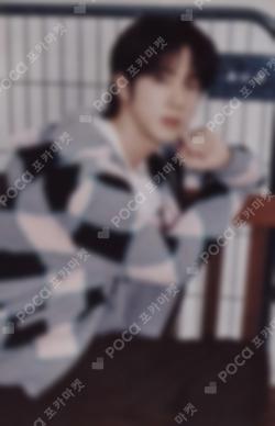 #RUNSEOKJIN_EP.TOUR in JAPAN V-NECK S/S T-SHIRT (BLUE) Jin photocard image