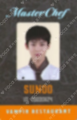 ENHYPEN WORLD COUPON CARD COLLECTION CHEF BASIC ver.