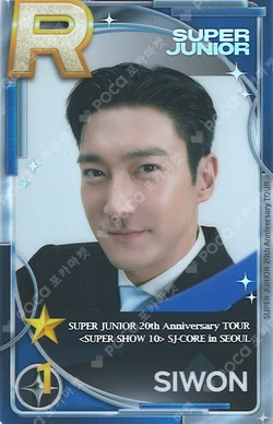 SUPER JUNIOR 20th Anniversary TOUR [SUPER SHOW 10] SJ-CORE in SEOUL SuperStarSMTOWN SIWON photocard image