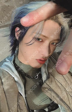 ATEEZ [GOLDEN HOUR : Part.4] POP-UP STORE PVC PHOTOCARD HOLDER MINGI photocard image