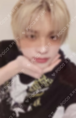 NO TRAGEDY WEVERSE LUCKY DRAW SHINYU photocard image