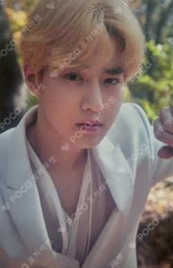 EXO PLANET #4 The EℓyXiOn  CARD WALLET &  PHOTO CARD SET SUHO photocard image