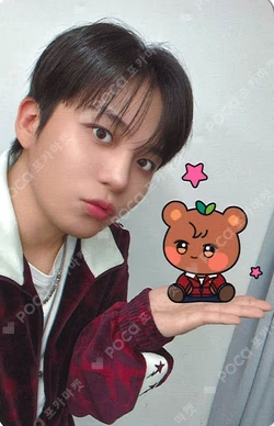 ATEEZ X ANITEEZ POP-UP STORE ANITEEZ IN COLOR RAMDOM TRADING CARD