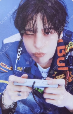 ATEEZ X ANITEEZ POP-UP STORE ANITEEZ IN COLOR RAMDOM TRADING CARD YUNHO photocard image