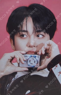 ATEEZ X ANITEEZ POP-UP STORE ANITEEZ IN COLOR RAMDOM TRADING CARD JONGHO photocard image