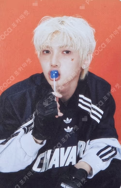 ATEEZ X ANITEEZ POP-UP STORE ANITEEZ IN COLOR RAMDOM TRADING CARD YEOSANG photocard image
