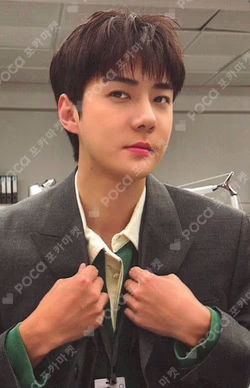 2026 SEASON'S GREETINGS RANDOM TRADING CARD SET A ver. SEHUN photocard image