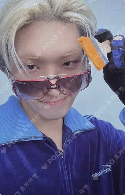 ATEEZ X ANITEEZ POP-UP STORE ANITEEZ IN COLOR REWARD MINGI photocard image