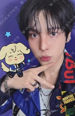 ATEEZ X ANITEEZ POP-UP STORE ANITEEZ IN COLOR RAMDOM TRADING CARD