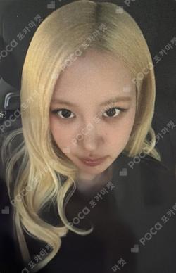 ROSÉ Encore Pop-up in Busan ‘one year of rosie' REWARD ROSE photocard image