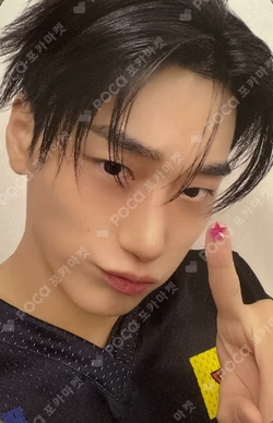 ATEEZ X ANITEEZ POP-UP STORE ANITEEZ IN COLOR MICRO DECO STICKER SAN photocard image