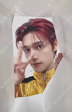 ATEEZ X ANITEEZ POP-UP STORE ANITEEZ IN COLOR STAMP EVENT WOOYOUNG photocard image