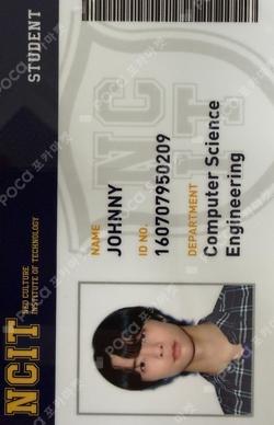 Ncit Campus Set JOHNNY photocard image