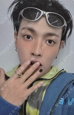 ATEEZ X ANITEEZ POP-UP STORE ANITEEZ IN COLOR PHONE TAG BEADS STRAP HONGJOONG photocard image