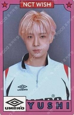 UMBRO X NCT WISH YUSHI photocard image