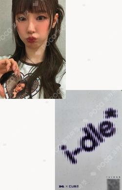 We are QQ MUSIC MIYEON photocard image