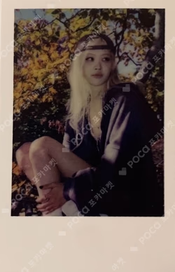 ROSÉ Encore Pop-up in Busan ‘one year of rosie' VISITOR BENEFIT ROSE photocard image